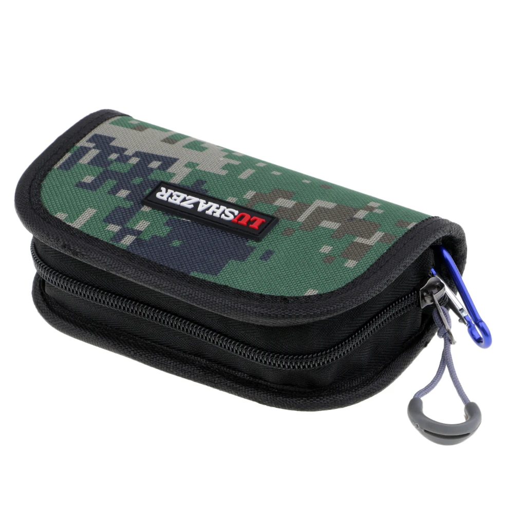 Fishing Lures Bag Wallet Spoon Spinner Baits Storage Case Metal Jigbait Jig Spoon Tackle Bag pesca Outdoor Fishing Accessories