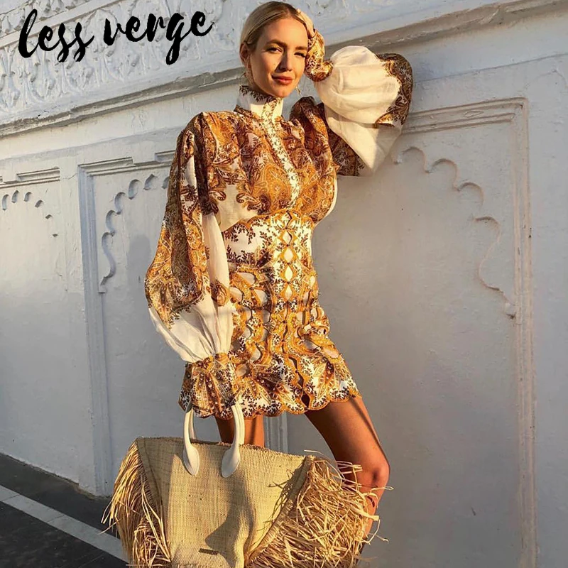 Lessverge винтажный комплект из двух предметов Женская одежда с длинным рукавом