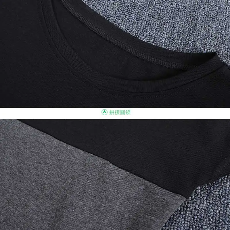 2018 Новый Большие размеры женская футболка Летняя Мозаика Цвет свободные Для