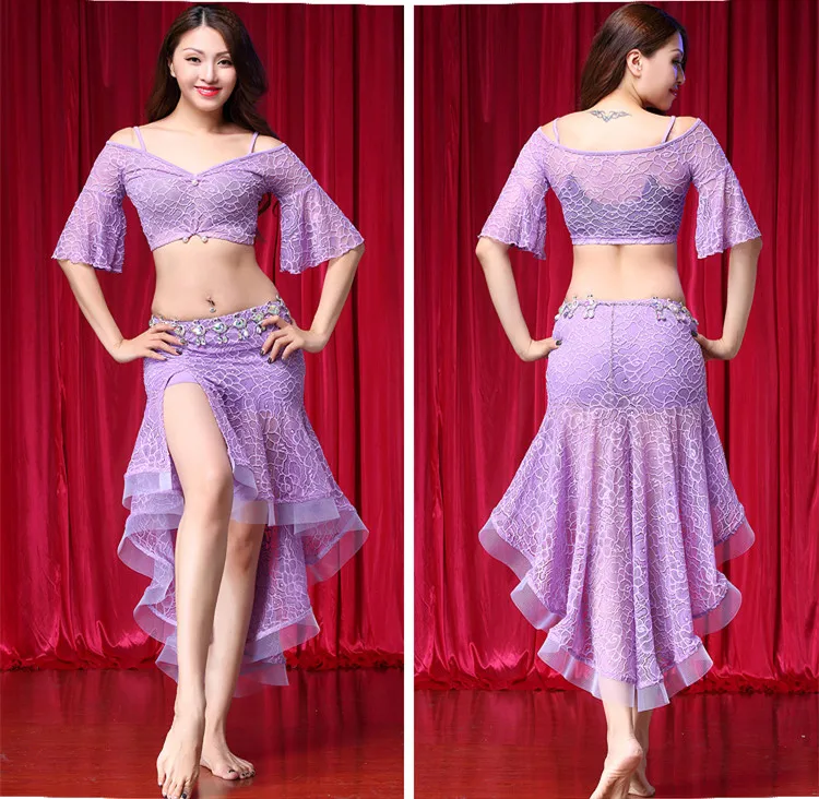 Костюм для танца Bellydance костюм с поясом и бюстгальтером 3375 | Тематическая одежда