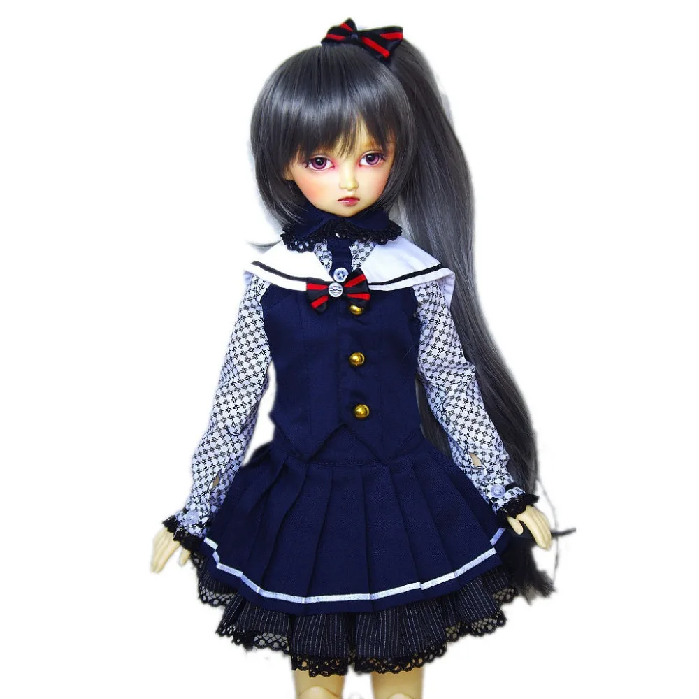 [Wamami] 290 # Drak синее платье/рубашка/костюм 1/4 MSD DZ DOD AOD BJD Dollfie|Куклы| |