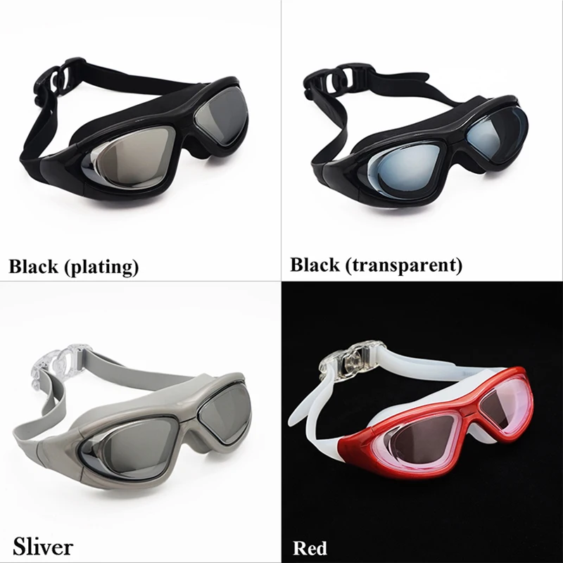 Качественные очки для плавания спортивные мужчин и женщин водонепроницаемые