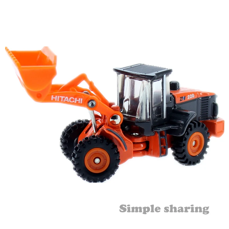 Takara Tomy TOMICA No.71 Hitachi строительная техника форма колесный погрузчик Zw220 модель