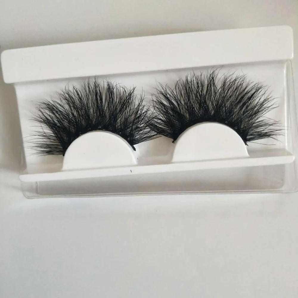 DEEP EYES 10 пар 10 boxesExtra длинные 25 мм норковые ресницы 3D норковые ресницы ручной работы