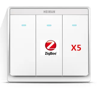 Zigbee 3 переключатель каналов в интеллектуальный пульт дистанционного управления Управление; Мощность умный переключатель Управление для дома Приспособления вкл/выкл с помощью приложения