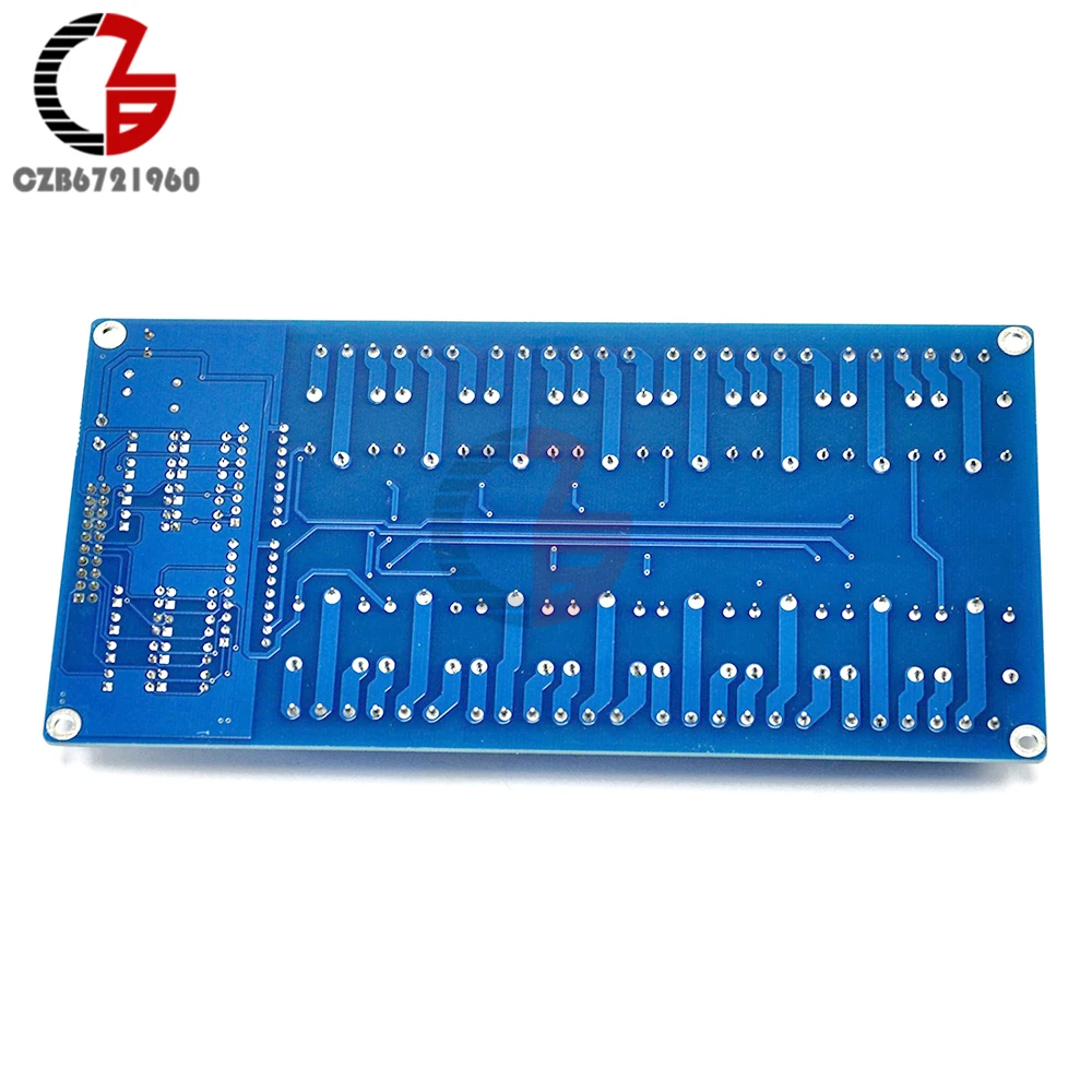 16 канальный 5V релейный Щит Модуль с оптроном LM2576 источник питания для Arduino