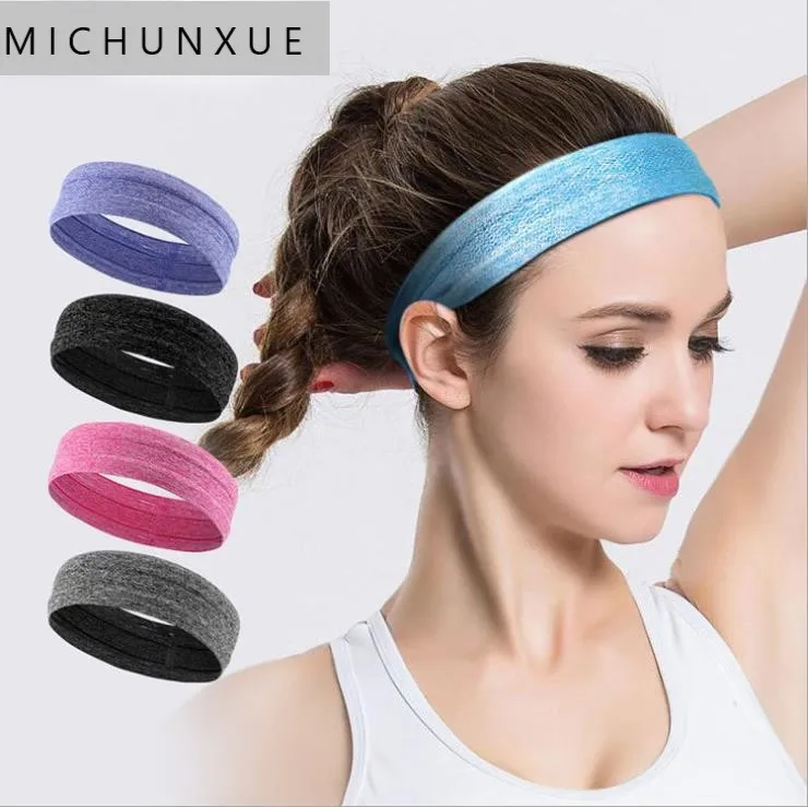 Силиконовые противоскользящие Упругие Sweatband HairBand Спорт повязка Для мужчин