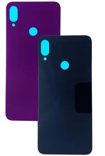 Для Xiaomi Redmi Note 7 задняя крышка Крышка батарейного отсека с наклейкой