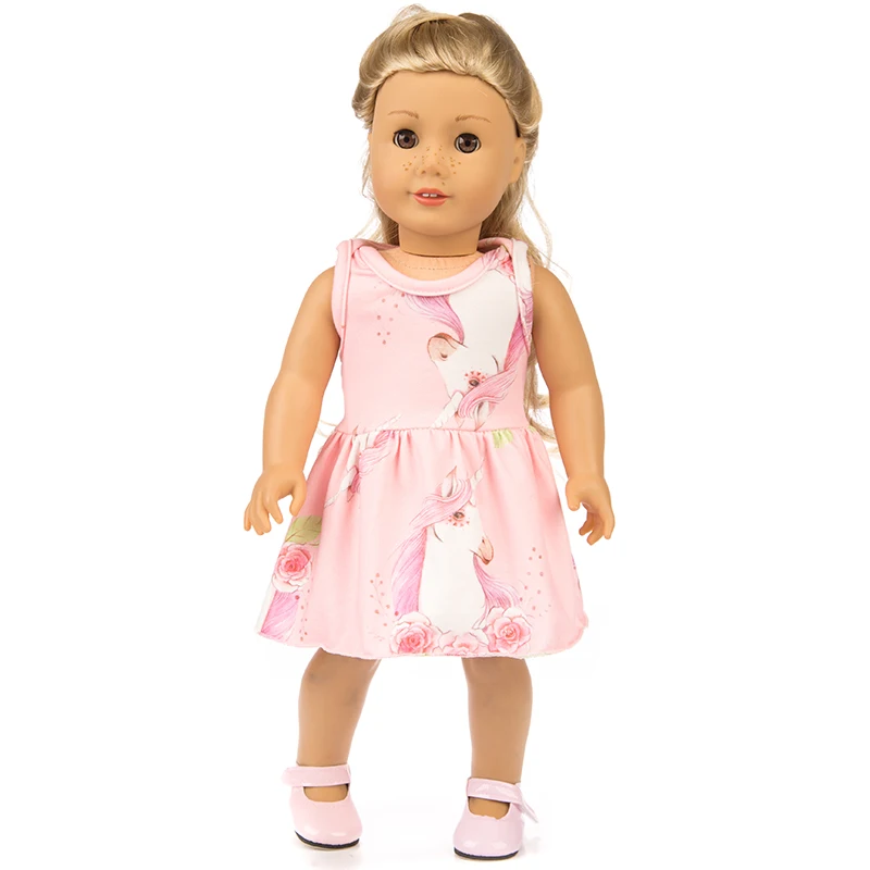 New Dress Fit Fit For American Girl Doll 18 Inch Doll Clothes And Accessories