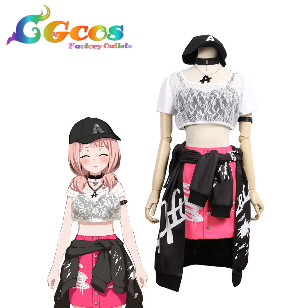 CGCOS Coplay Косплей Костюм BanG Dream! Afterglow второй ключ визуальный Uehara Himari аниме платье