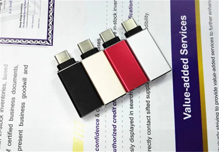 USB 3.1 Адаптер Женский OTG Type C к A Data Кабель Зарядного Устройства HotSync Передачи для HTC