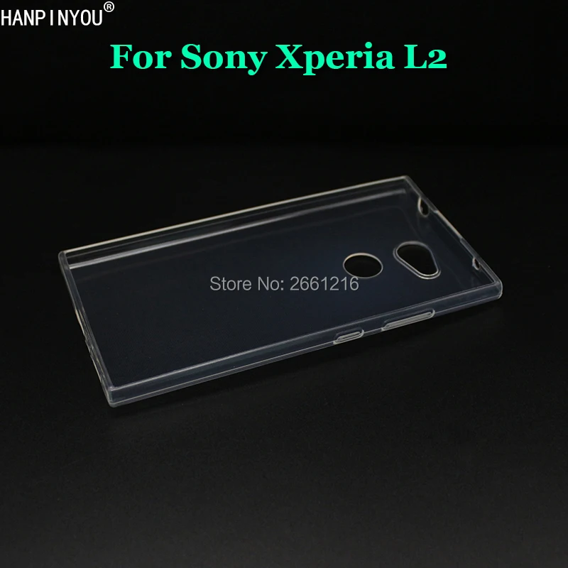 Для Sony Xperia L2 / Dual H3311 H3321 H4311 5 &quotНовый Ультратонкий Мягкий ТПУ защитный силиконовый