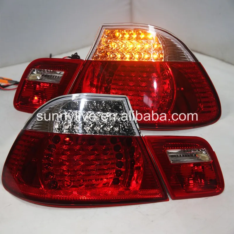 2002 2005 год для BMW E46 2 двери 320 328 325 330CI светодиодный задний фонарь задние фонари