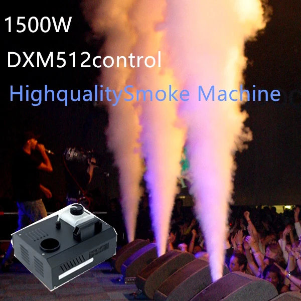 

Высококачественная светодиодная дымовая машина 1500 Вт DMX512 с дистанционным управлением эффект дымовой машины устройство для дыма эффекты ос...