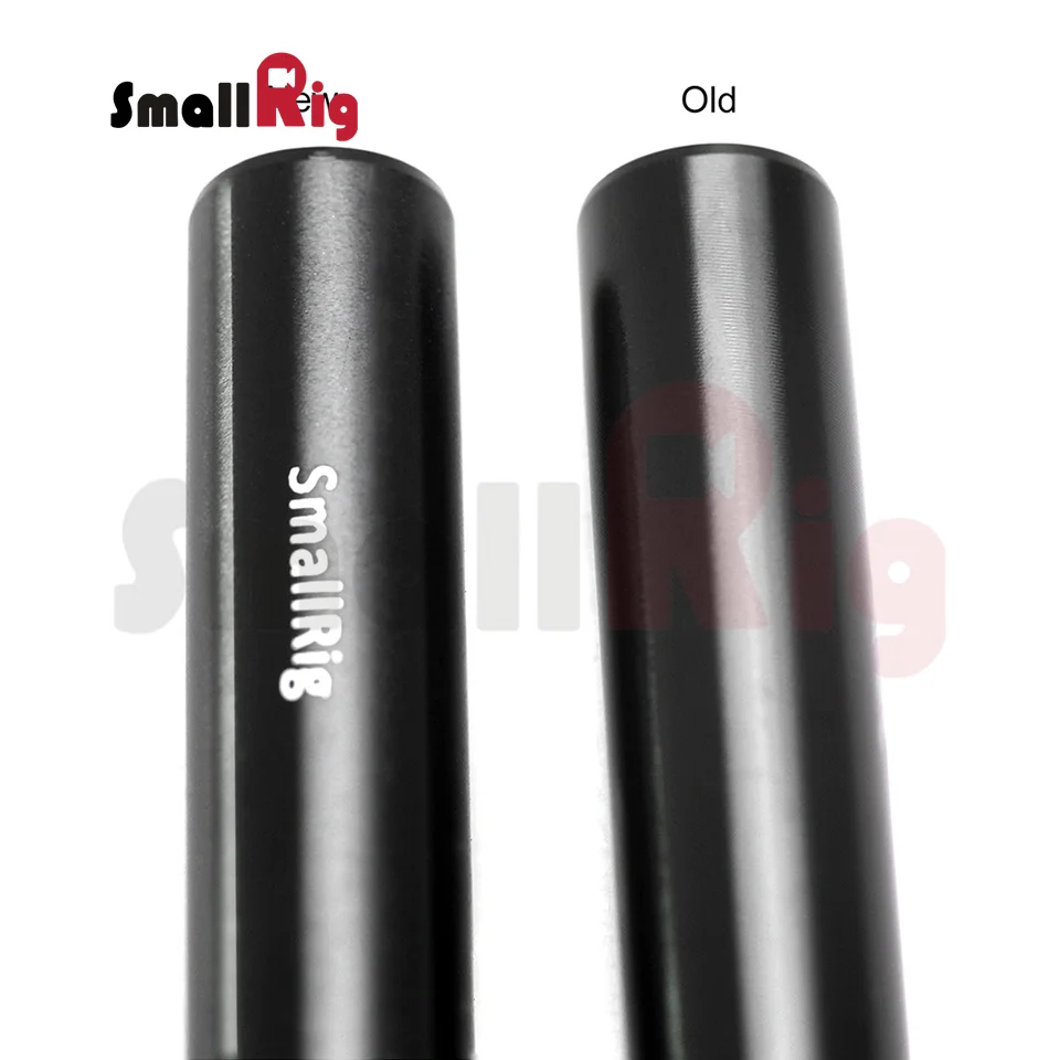 SmallRig 15 мм стержни из алюминиевого сплава 30 см/12 дюймов длиной для Dslr камеры 15 мм стержни системы камеры рельс черный(упаковка из 2)-1053