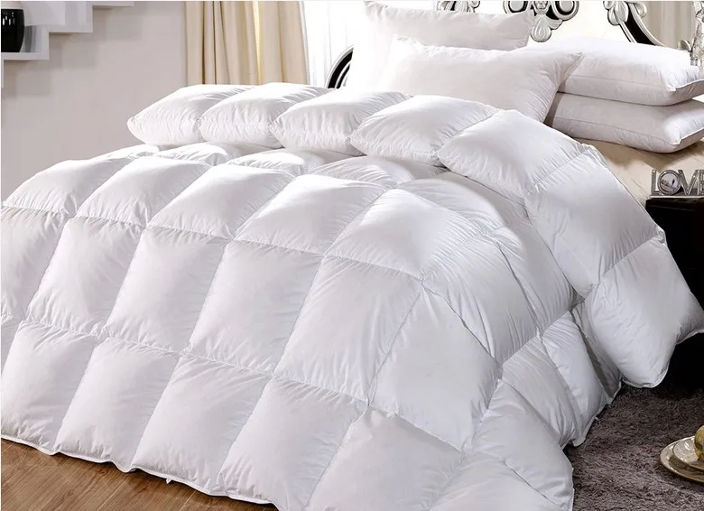 

Duvet/Down Comforter Filled duck down Alternatives 68"*86" TWIN Size 100% Cotton,17 Oz Filler Weight, White Color Whosale