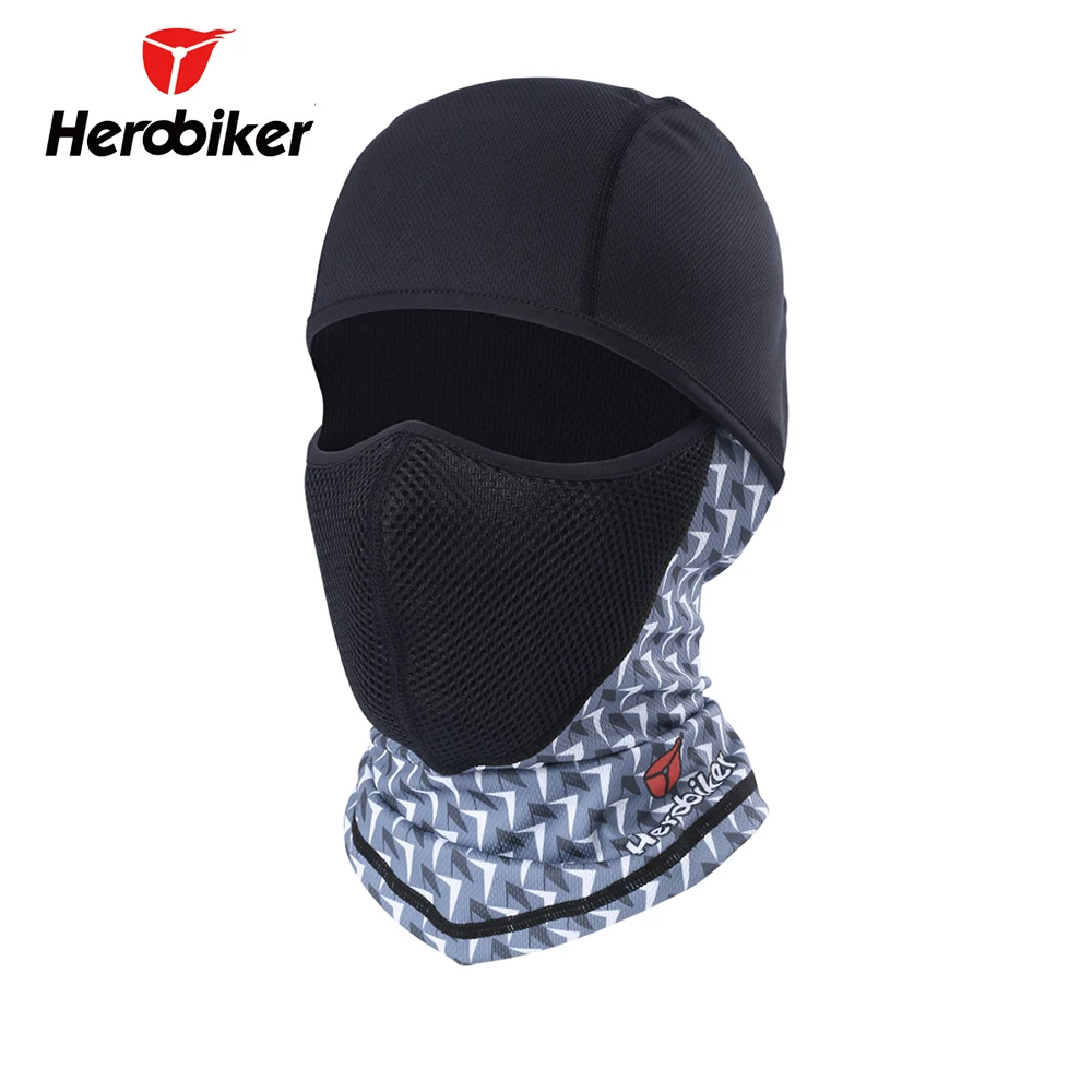 HEROBIKER Балаклава мотоцикл маска для лица Лыжная тактическая оголовье ниндзя