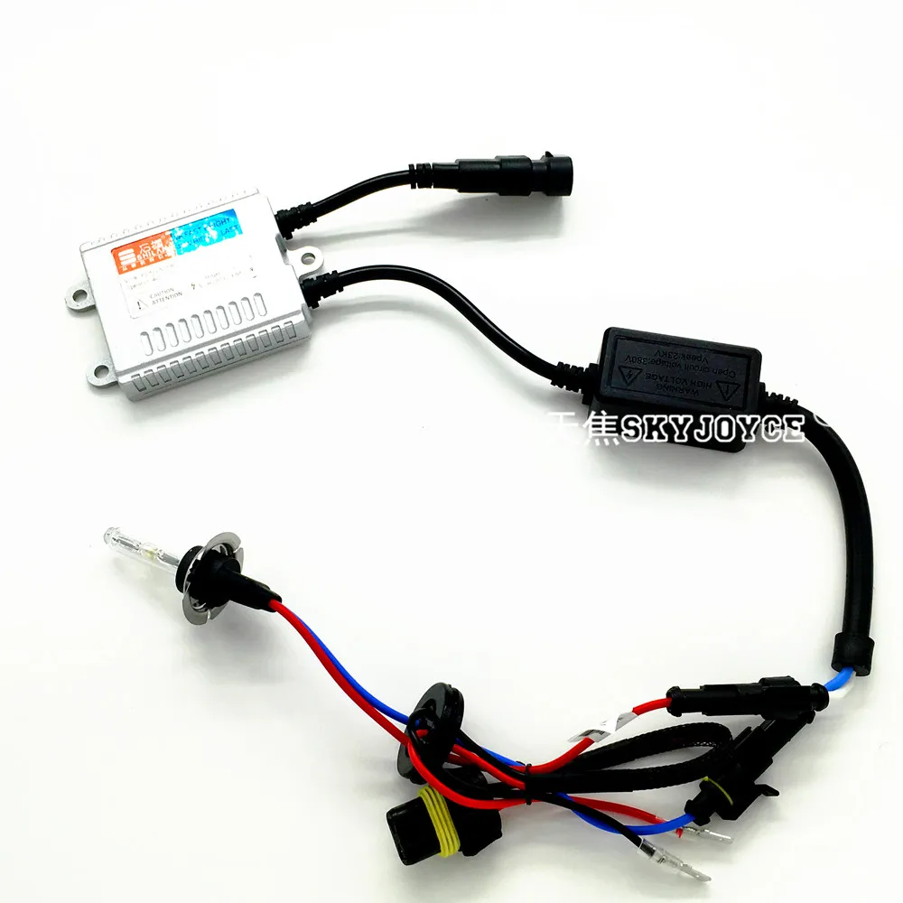 Быстрый Яркий ксеноновый комплект hid H7 H8 H11 880/1 H27 9005 9006 H3 H1 конверсионный 45 Вт 3000K