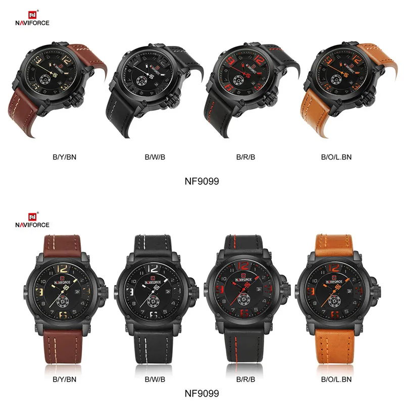 Relogio Masculino NAVIFORCE мужские часы спортивные водонепроницаемые военные армейские