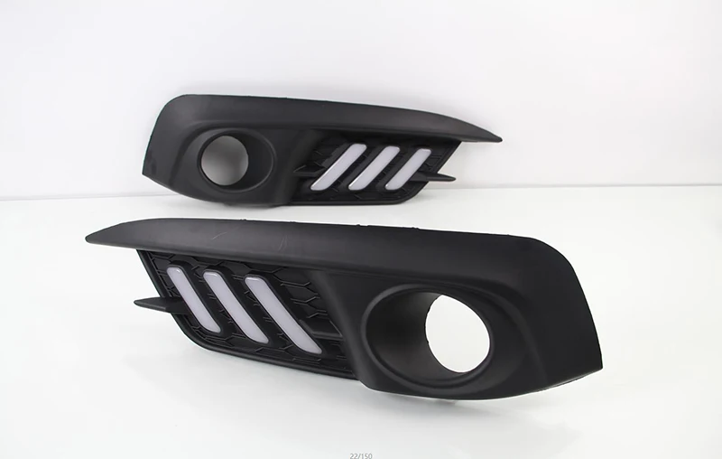 2 шт. для Honda Civic 10th 2016 2017 2018 светодиодный DRL дневные ходовые огни аксессуары с