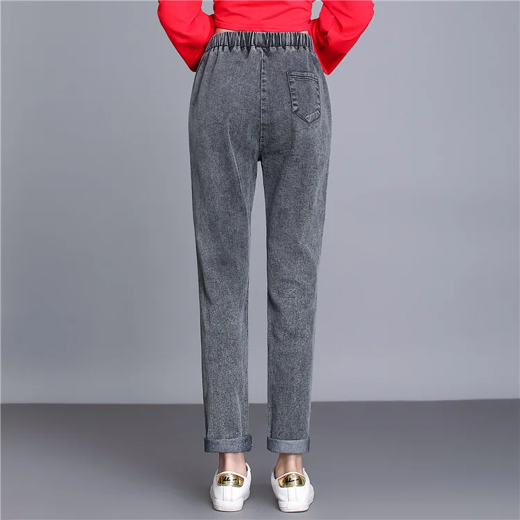 Женские джинсы-карандаш с высокой талией размеры 10XL/9XL/6XL/4XL |