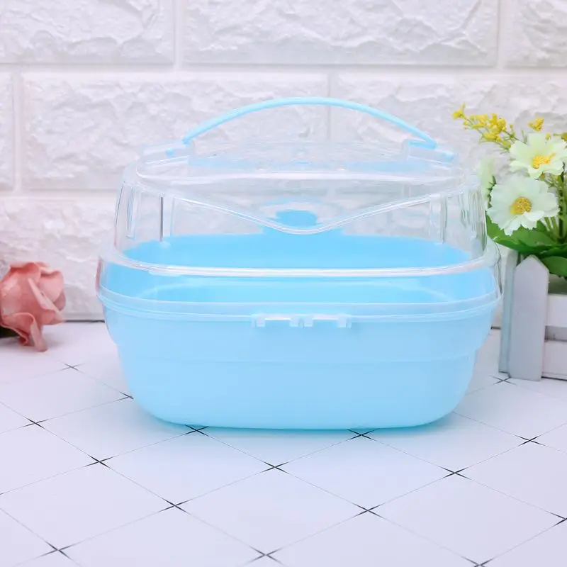 Hamster Cage Pet Outdoor Carrier Portable Small Animal Guinea Pig Go Out Box | Дом и сад