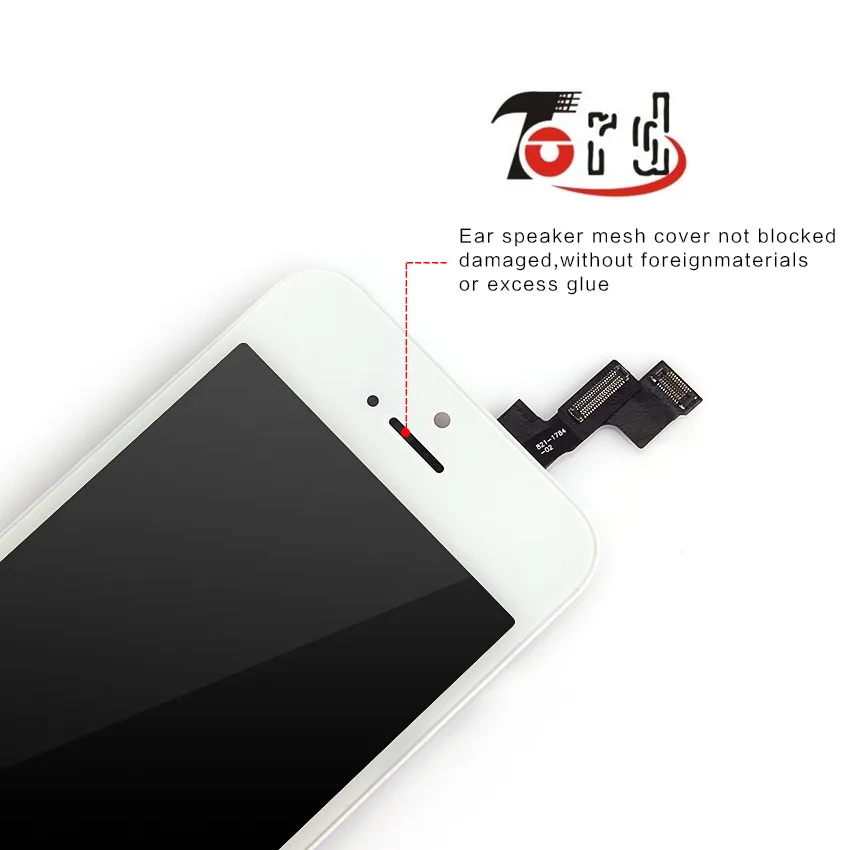 1 шт./лот AAA качество ЖК экран дисплей дигитайзер сборка для iPhone 5se черный/белый все