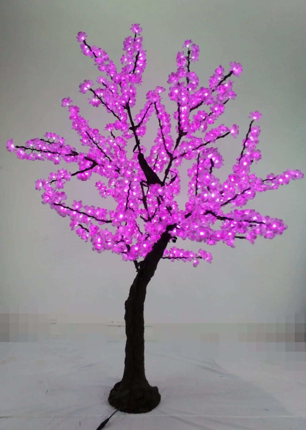 

LHXMAS магазин 2 м высокий сад искусственные розовые цветы дерево садовое украшение ландшафтное оформление