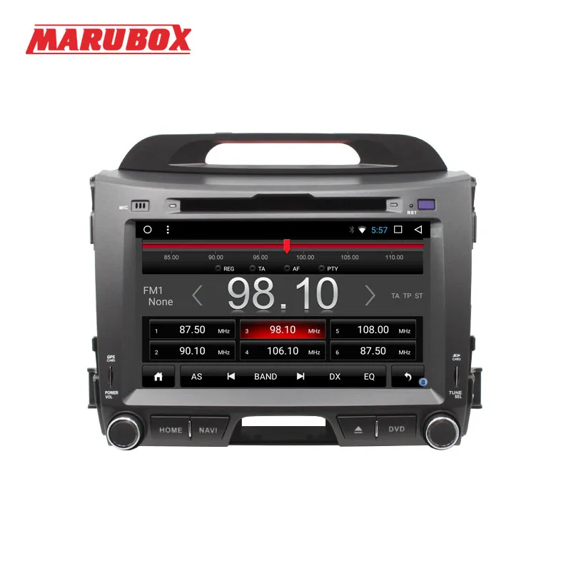MARUBOX 201DT3 Штатное головное устройство для Kia Sportage 2010+ Автомагнитола на базе Android 7.1