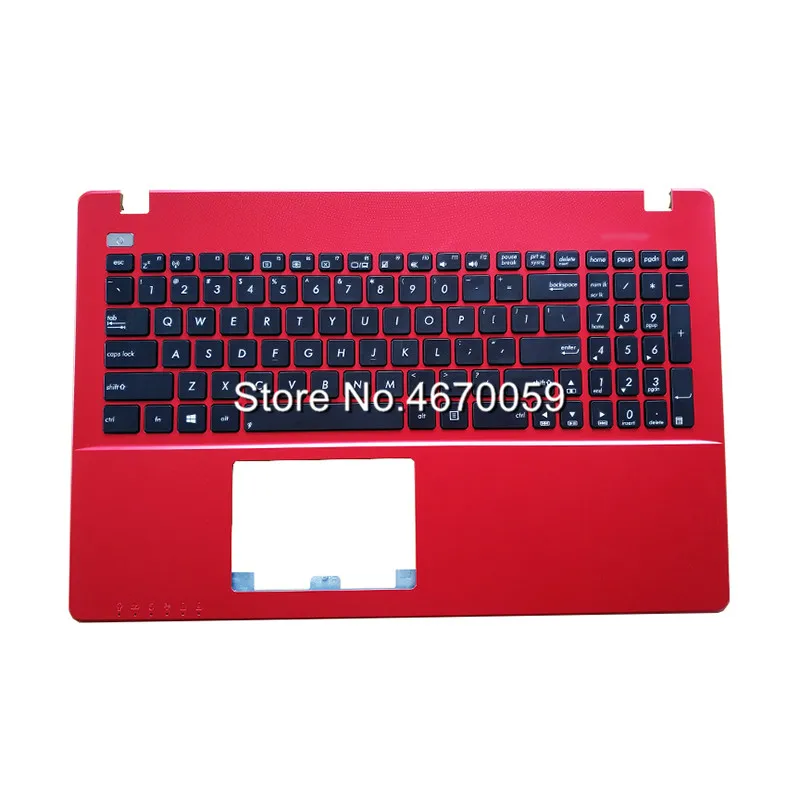 Topcase w/US клавиатура для ноутбука ASUS X550V K550V X550C R510L Y581L X552M F550 W50J A550J серии и Упор рук
