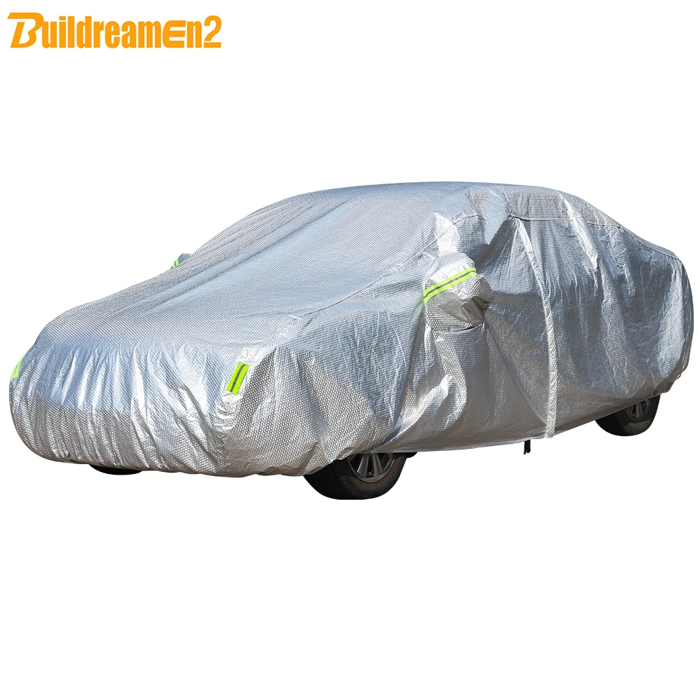 Buildremen2 Thick Cotton Car Cover Waterproof Sun Rain Snow Hail Protect Cover For BMW X1 X3 X4 X5 X6 1 2 3 4 5 6 7 M Series i3