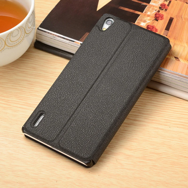 Чехол ALIVO из искусственной кожи для huawei P7 деловая серия искусственная кожа +
