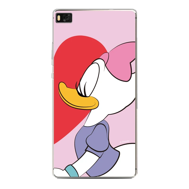 Duck Soft Clear TPU Phone Case For huawei P10plus P8 P9lite honor 3c 4c 6a 7 8 9 5c Coque Micky Silicone Cover Free Shipping | Мобильные
