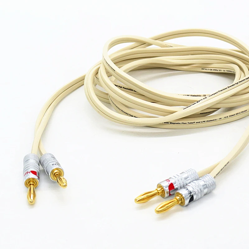 Профессиональные штекеры типа банан аудио линейный кабель колонки усилитель