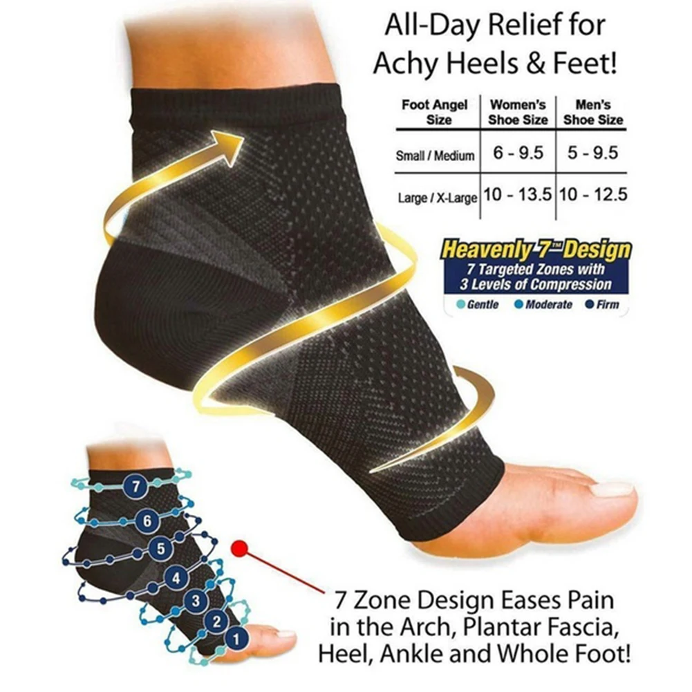 Лидер продаж Unixex Комфорт Тонкие ноги компрессионные предотвращают усталость