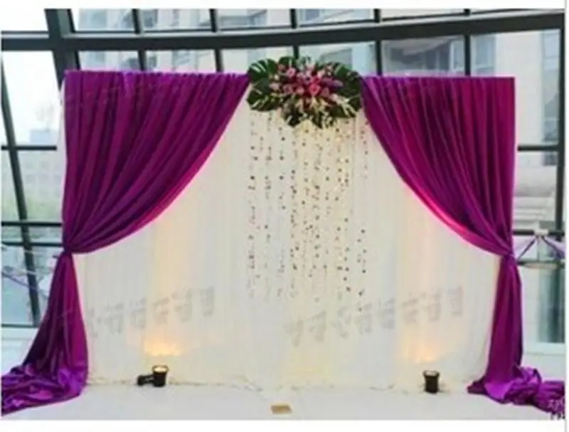 Блестящий тканевый фон с блестками для свадьбы и вечеринки 3*3 м со съемными