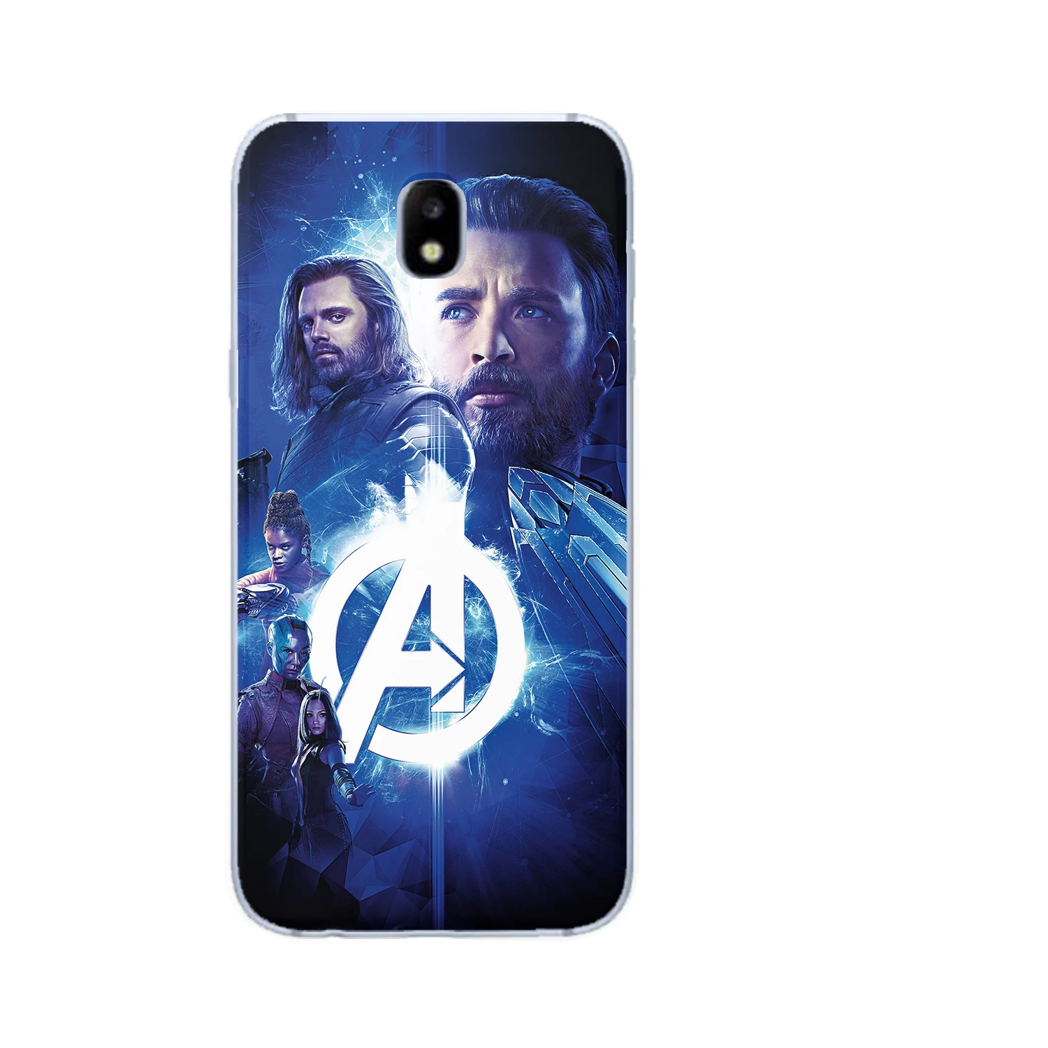 Чехол для телефона Samsung Galaxy J3 J4 J5 J6 J7 J8 Plus 2016 2017 2018 Etui Coque Marvel Мстители Железный