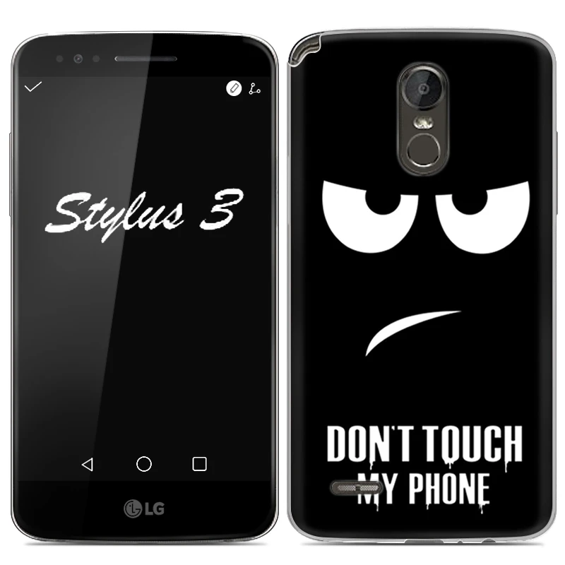Мягкие чехлы из ТПУ для LG Stylus 3 Stylo силиконовый чехол 5 7 дюймов задняя крышка Stylus3