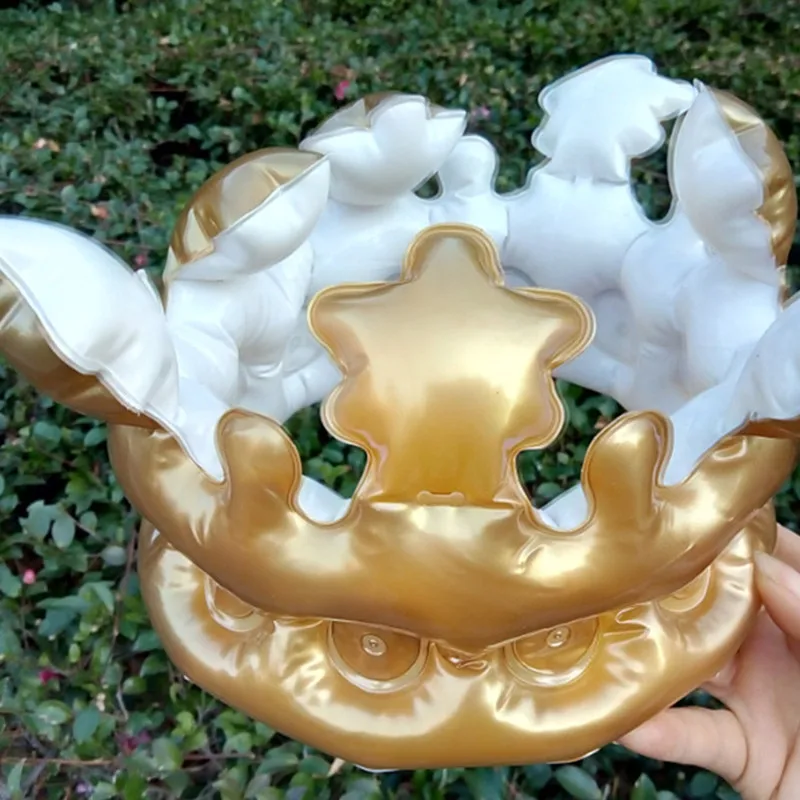 1 шт. надувная Корона украшение креативная Персонализированная шляпа товары для