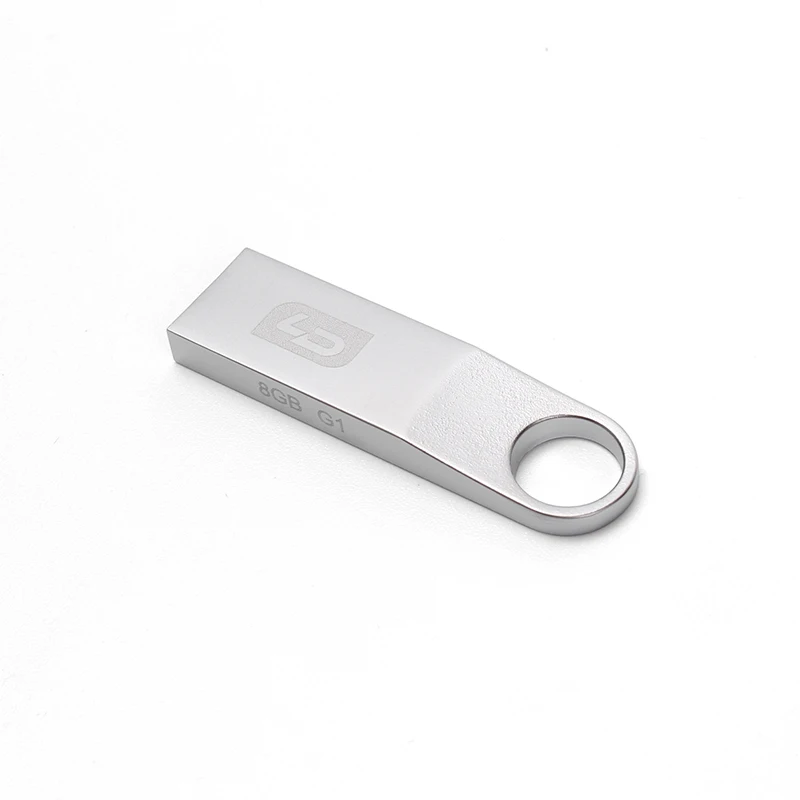 USB флеш-накопитель LD V07, 8 ГБ/16 ГБ/32 ГБ/64 Гб/128 ГБ, USB 2,0, металлическая карта памяти
