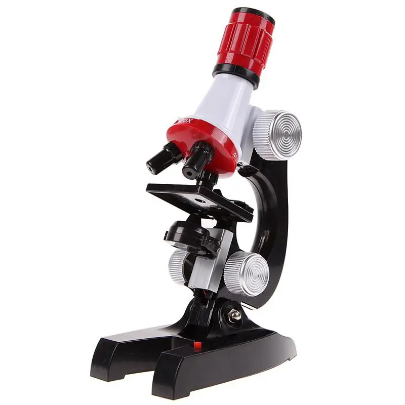 Новый набор микроскопов Lab LED 100X-1200X домашняя школа обучающая игрушка подарок - Фото №1