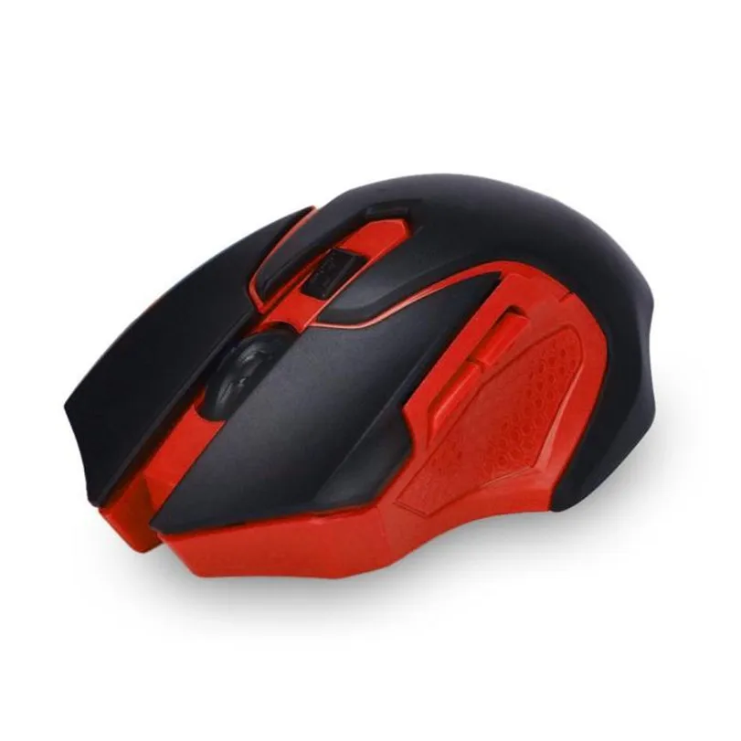 6 клавишная игровая мышь 2 4 ГГц 3200DPI оптическая беспроводная USB приемник ПК