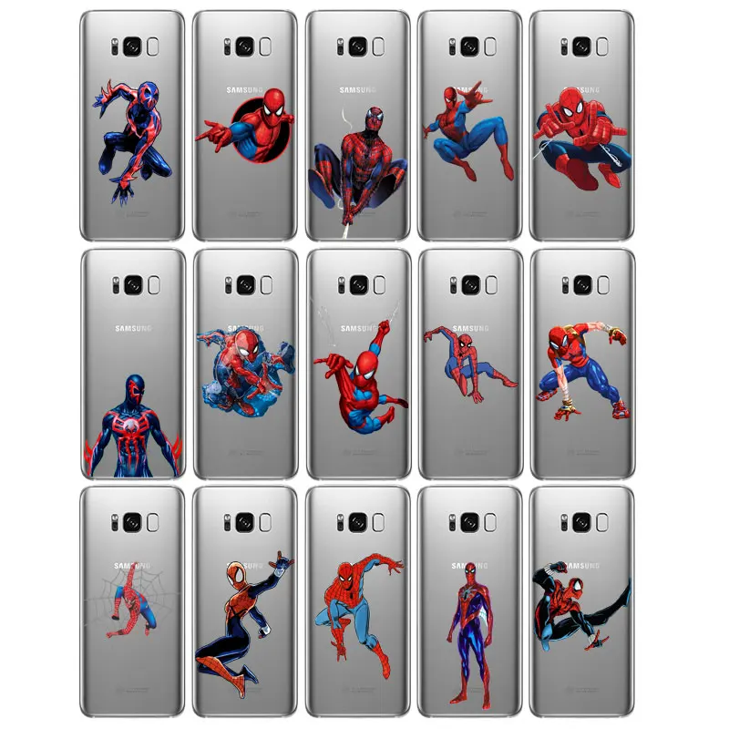 DREAMFOX N052 героический Человек-паук Мягкий ТПУ силиконовый чехол для samsung Galaxy Note S 3 4 5