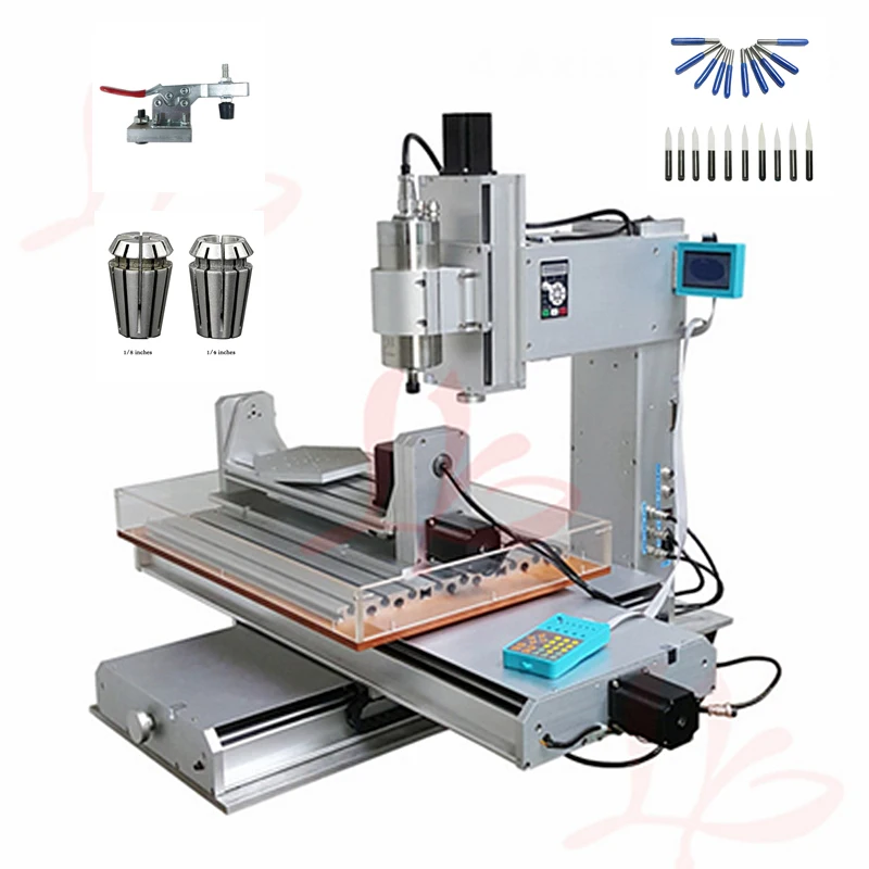 Металл cnc 5 оси древесины маршрутизатор 2.2KW 3040 Высокая точность Колонка Тип маршрутизатор машина с резак