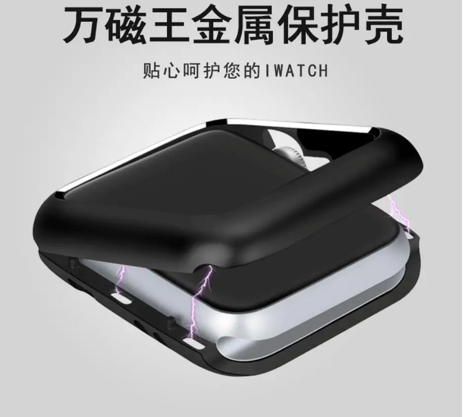 Новый чехол из алюминиевого сплава для Apple Watch band Series 3/2/1 38 42 мм iwatch cover series4 40 44
