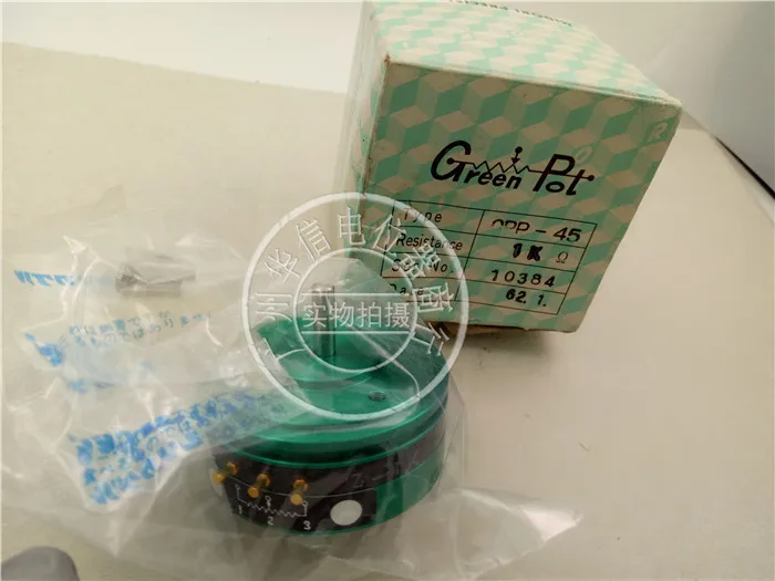

[VK] original MIDORI CPP-45 1K conductive plastic potentiometer angle sensor shaft 4MM switch