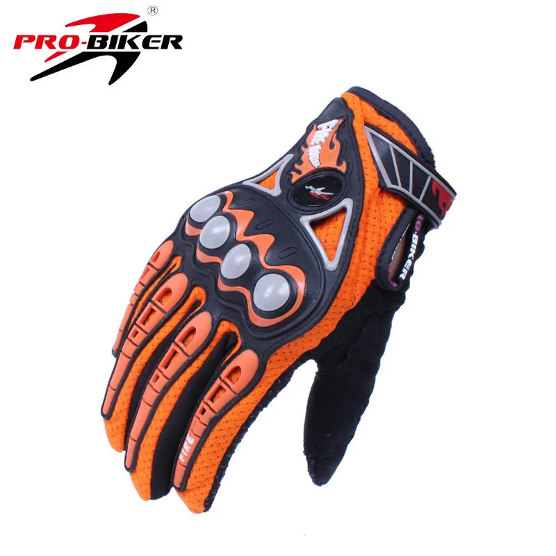 Мужские перчатки для мотогонок PRO BIKER мотокросса бездорожья верховой езды Размер: