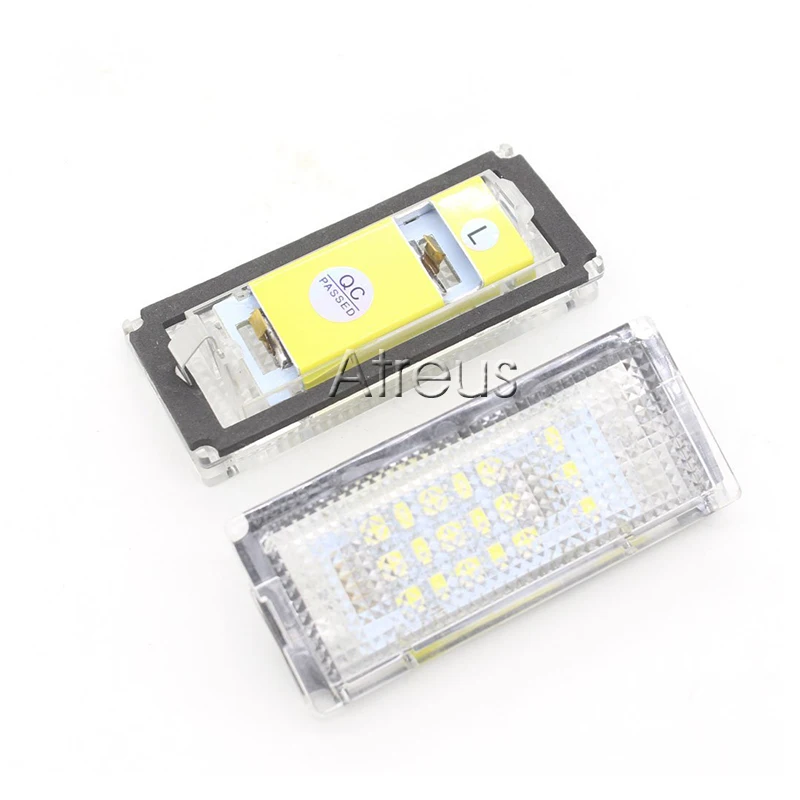 Atreus Автомобильный светодиодный номерной знак 12 В для BMW E46 4D 323i 325i 328i аксессуары