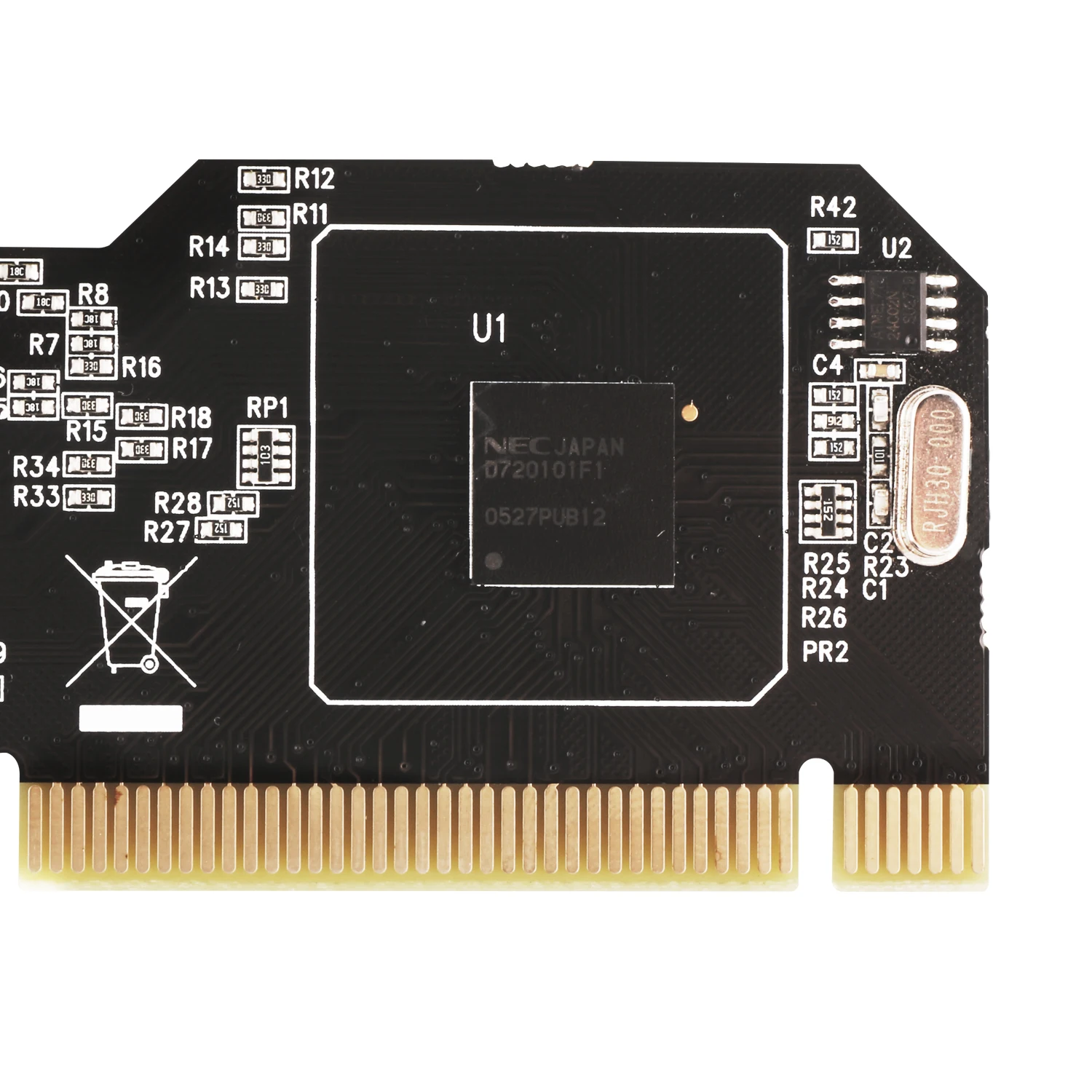 Плата расширения Ubit с 5 портами PCIto USB 2 0 плата 4 + 1 Настольная USB2.0 чип NEC | Компьютеры