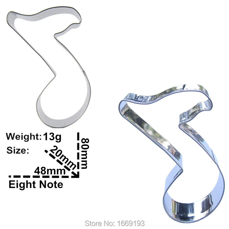 Все виды инструментов для украшения нот музыкальные формы печенья прямые